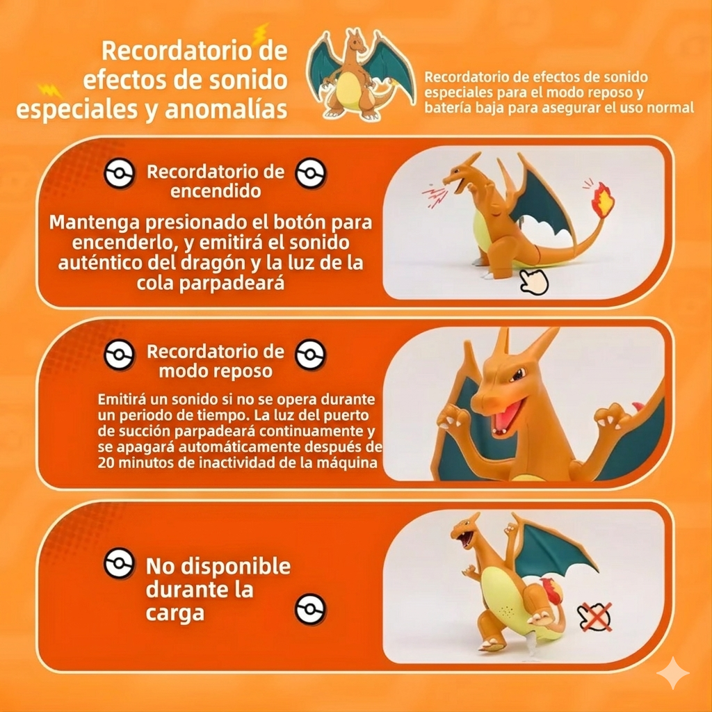 Charizard™ Humidificador Inalámbrico